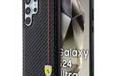 Ferrari Carbon Printed Line - Etui Samsung Galaxy S24 Ultra (czarny) - zdjęcie 1