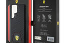 Ferrari Carbon Stitched Bottom - Etui Samsung Galaxy S24 Ultra (czarny) - zdjęcie 8