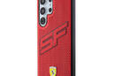 Ferrari Big SF Perforated - Etui Samsung Galaxy S24 Ultra (czerwony) - zdjęcie 2