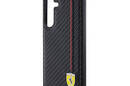 Ferrari Carbon Printed Line - Etui Samsung Galaxy S24+ (czarny) - zdjęcie 6