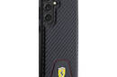 Ferrari Carbon Stitched Bottom - Etui Samsung Galaxy S24+ (czarny) - zdjęcie 4