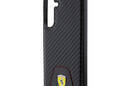Ferrari Carbon Stitched Bottom - Etui Samsung Galaxy S24+ (czarny) - zdjęcie 6