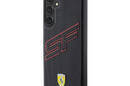 Ferrari Big SF Perforated - Etui Samsung Galaxy S24+ (czarny) - zdjęcie 2