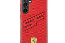 Ferrari Big SF Perforated - Etui Samsung Galaxy S24+ (czerwony) - zdjęcie 3
