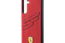 Ferrari Big SF Perforated - Etui Samsung Galaxy S24+ (czerwony) - zdjęcie 6