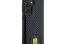 Ferrari Carbon Stitched Bottom - Etui Samsung Galaxy S24 (czarny) - zdjęcie 4