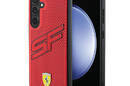 Ferrari Big SF Perforated - Etui Samsung Galaxy S24 (czerwony) - zdjęcie 1