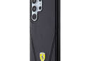 Ferrari Hot Stamp V Lines MagSafe - Etui Samsung Galaxy S24 Ultra (czarny) - zdjęcie 2