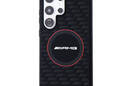 AMG Silicone Carbon Pattern MagSafe - Etui Samsung Galaxy S24 Ultra (czarny) - zdjęcie 3