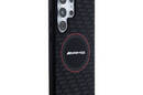 AMG Silicone Carbon Pattern MagSafe - Etui Samsung Galaxy S24 Ultra (czarny) - zdjęcie 4