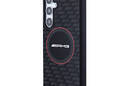 AMG Silicone Carbon Pattern MagSafe - Etui Samsung Galaxy S24+ (czarny) - zdjęcie 2