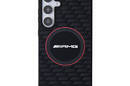 AMG Silicone Carbon Pattern MagSafe - Etui Samsung Galaxy S24+ (czarny) - zdjęcie 3