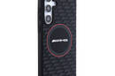 AMG Silicone Carbon Pattern MagSafe - Etui Samsung Galaxy S24+ (czarny) - zdjęcie 4