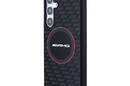 AMG Silicone Carbon Pattern MagSafe - Etui Samsung Galaxy S24 (czarny) - zdjęcie 2
