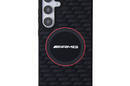 AMG Silicone Carbon Pattern MagSafe - Etui Samsung Galaxy S24 (czarny) - zdjęcie 3