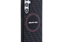 AMG Silicone Carbon Pattern MagSafe - Etui Samsung Galaxy S24 (czarny) - zdjęcie 4