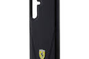 Ferrari Hot Stamp V Lines MagSafe - Etui Samsung Galaxy S24+ (czarny) - zdjęcie 6
