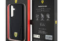 Ferrari Hot Stamp V Lines MagSafe - Etui Samsung Galaxy S24+ (czarny) - zdjęcie 8