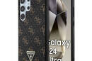 Guess 4G Triangle Metal Logo - Etui Samsung Galaxy S24 Ultra (czarny) - zdjęcie 1