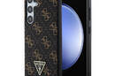 Guess 4G Triangle Metal Logo - Etui Samsung Galaxy S24+ (czarny) - zdjęcie 1