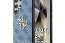 Guess 4G Big Metal Logo - Etui Samsung Galaxy S24 Ultra (niebieski) - zdjęcie 1
