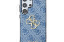 Guess 4G Big Metal Logo - Etui Samsung Galaxy S24 Ultra (niebieski) - zdjęcie 3