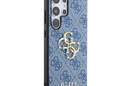 Guess 4G Big Metal Logo - Etui Samsung Galaxy S24 Ultra (niebieski) - zdjęcie 4