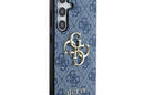 Guess 4G Big Metal Logo - Etui Samsung Galaxy S24+ (niebieski) - zdjęcie 4