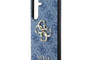 Guess 4G Big Metal Logo - Etui Samsung Galaxy S24+ (niebieski) - zdjęcie 6