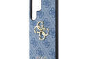 Guess 4G Big Metal Logo - Etui Samsung Galaxy S24 Ultra (niebieski) - zdjęcie 6