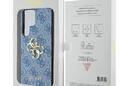 Guess 4G Big Metal Logo - Etui Samsung Galaxy S24 Ultra (niebieski) - zdjęcie 8