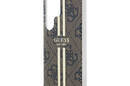 Guess IML 4G Gold Stripe - Etui Samsung Galaxy S24 Ultra (brązowy) - zdjęcie 6