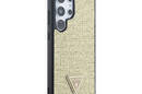 Guess Rhinestone Triangle - Etui Samsung Galaxy S24 Ultra (złoty) - zdjęcie 4