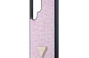 Guess Rhinestone Triangle - Etui Samsung Galaxy S24 Ultra (różowy) - zdjęcie 6