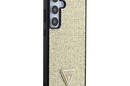 Guess Rhinestone Triangle - Etui Samsung Galaxy S24 (złoty) - zdjęcie 4