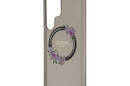 Guess IML Flowers Wreath MagSafe - Etui Samsung Galaxy S24 Ultra (czarny) - zdjęcie 6