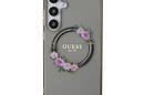 Guess IML Flowers Wreath MagSafe - Etui Samsung Galaxy S24+ (czarny) - zdjęcie 3