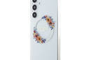 Guess IML Flowers Wreath MagSafe - Etui Samsung Galaxy S24+ (przezroczysty) - zdjęcie 2