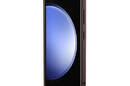 Guess 4G Collection Leather Metal Logo MagSafe - Etui Samsung Galaxy S24 (brązowy) - zdjęcie 5