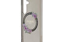 Guess IML Flowers Wreath MagSafe - Etui Samsung Galaxy S24 (czarny) - zdjęcie 6