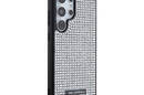 Karl Lagerfeld Rhinestone Metal Logo - Etui Samsung Galaxy S24 Ultra (srebrny) - zdjęcie 4