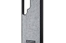 Karl Lagerfeld Rhinestone Metal Logo - Etui Samsung Galaxy S24 Ultra (srebrny) - zdjęcie 6