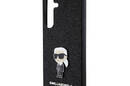 Karl Lagerfeld Fixed Glitter Ikonik Logo Metal Pin - Etui Samsung Galaxy S24+ (czarny) - zdjęcie 6