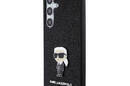 Karl Lagerfeld Fixed Glitter Ikonik Logo Metal Pin - Etui Samsung Galaxy S24 (czarny) - zdjęcie 2