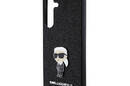 Karl Lagerfeld Fixed Glitter Ikonik Logo Metal Pin - Etui Samsung Galaxy S24 (czarny) - zdjęcie 6