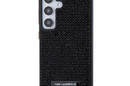 Karl Lagerfeld Rhinestone Metal Logo - Etui Samsung Galaxy S24 (czarny) - zdjęcie 3