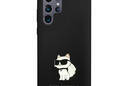 Karl Lagerfeld Silicone Choupette - Etui Samsung Galaxy S24 Ultra (czarny) - zdjęcie 3