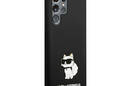 Karl Lagerfeld Silicone Choupette - Etui Samsung Galaxy S24 Ultra (czarny) - zdjęcie 4