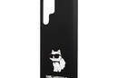 Karl Lagerfeld Silicone Choupette - Etui Samsung Galaxy S24 Ultra (czarny) - zdjęcie 6