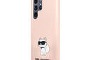 Karl Lagerfeld Silicone Choupette - Etui Samsung Galaxy S24 Ultra (różowy) - zdjęcie 2